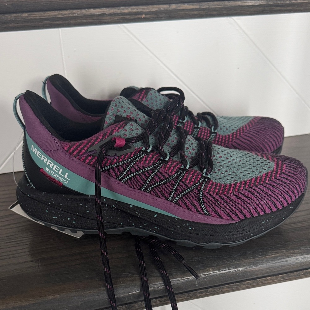Merrell Women's Trail Sneakers - Teal & Purple
